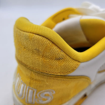 【中古品】【メンズ】 LOUIS VUITTON ルイ・ヴィトン LV TRAINER YELLOW トレイナー イエロー スニーカー 靴 179-260706-kh-09-izu サイズ：8 カラー：イエロー×ホワイト 万代Net店