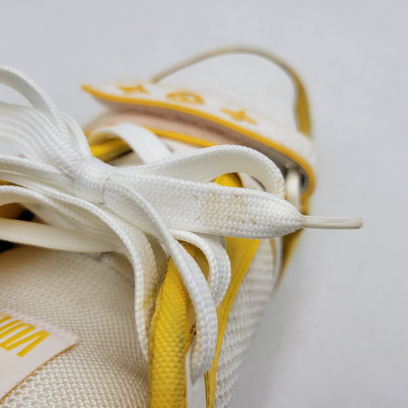 【中古品】【メンズ】 LOUIS VUITTON ルイ・ヴィトン LV TRAINER YELLOW トレイナー イエロー スニーカー 靴 179-260706-kh-09-izu サイズ：8 カラー：イエロー×ホワイト 万代Net店
