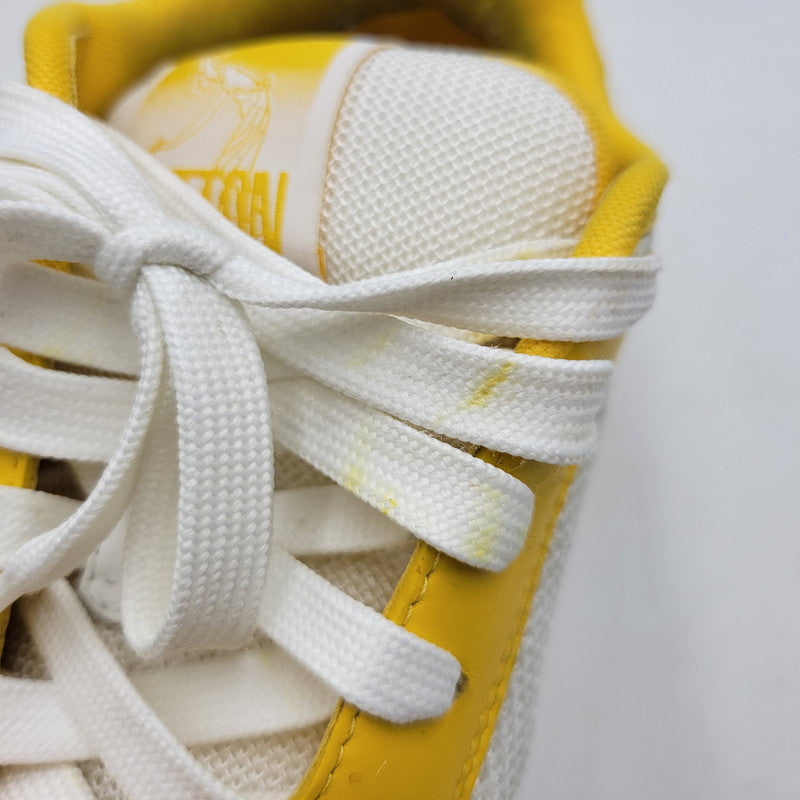 【中古品】【メンズ】 LOUIS VUITTON ルイ・ヴィトン LV TRAINER YELLOW トレイナー イエロー スニーカー 靴 179-260706-kh-09-izu サイズ：8 カラー：イエロー×ホワイト 万代Net店