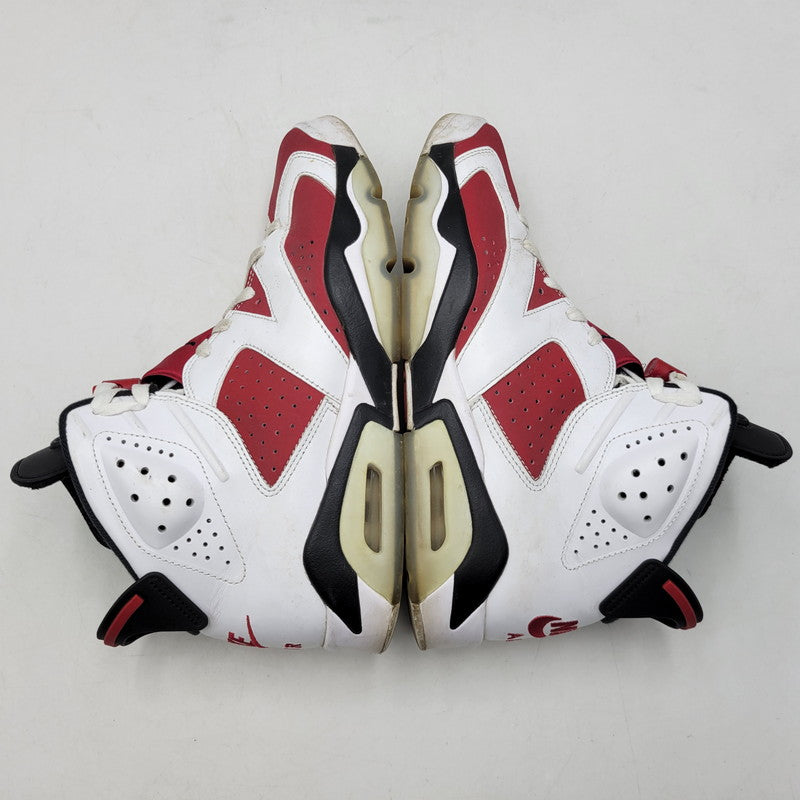 【中古品】【メンズ】 NIKE ナイキ AIR JORDAN 6 RETRO CT8529-106 エアジョーダン 6 レトロ スニーカー 靴 160-260708-as-23-izu サイズ：27.5cm カラー：WHITE/CARMINE-BLACK 万代Net店