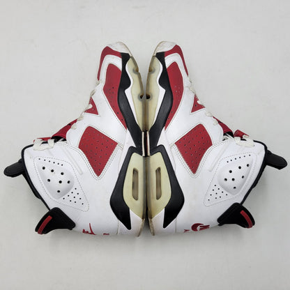 【中古品】【メンズ】 NIKE ナイキ AIR JORDAN 6 RETRO CT8529-106 エアジョーダン 6 レトロ スニーカー 靴 160-260708-as-23-izu サイズ：27.5cm カラー：WHITE/CARMINE-BLACK 万代Net店
