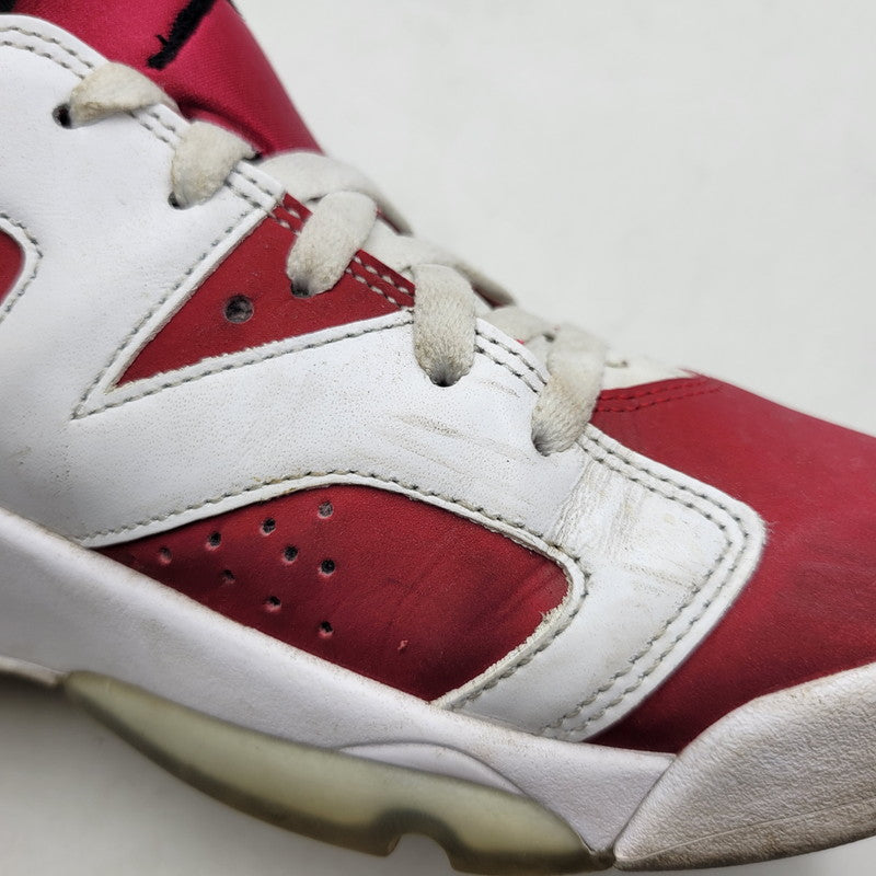 【中古品】【メンズ】 NIKE ナイキ AIR JORDAN 6 RETRO CT8529-106 エアジョーダン 6 レトロ スニーカー 靴 160-260708-as-23-izu サイズ：27.5cm カラー：WHITE/CARMINE-BLACK 万代Net店