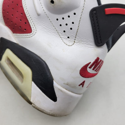 【中古品】【メンズ】 NIKE ナイキ AIR JORDAN 6 RETRO CT8529-106 エアジョーダン 6 レトロ スニーカー 靴 160-260708-as-23-izu サイズ：27.5cm カラー：WHITE/CARMINE-BLACK 万代Net店