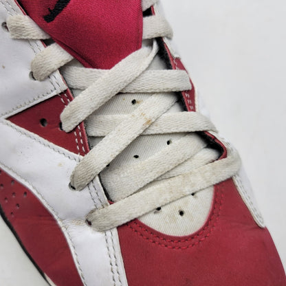 【中古品】【メンズ】 NIKE ナイキ AIR JORDAN 6 RETRO CT8529-106 エアジョーダン 6 レトロ スニーカー 靴 160-260708-as-23-izu サイズ：27.5cm カラー：WHITE/CARMINE-BLACK 万代Net店