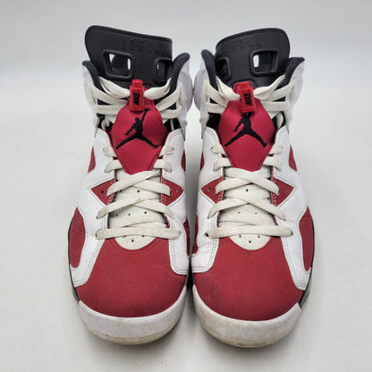 【中古品】【メンズ】 NIKE ナイキ AIR JORDAN 6 RETRO CT8529-106 エアジョーダン 6 レトロ スニーカー 靴 160-260708-as-23-izu サイズ：27.5cm カラー：WHITE/CARMINE-BLACK 万代Net店
