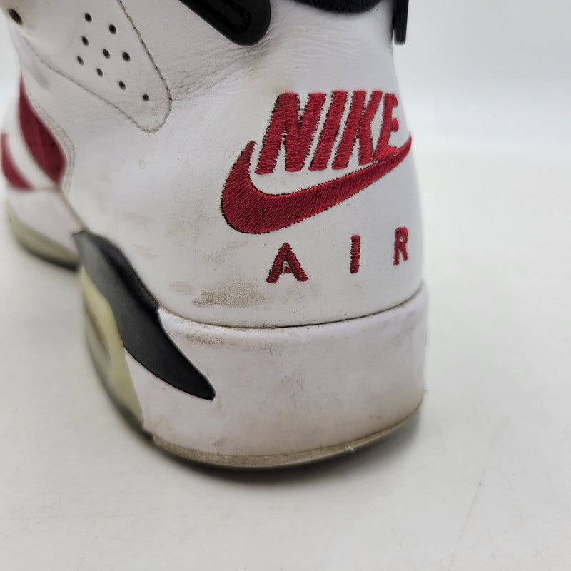 【中古品】【メンズ】 NIKE ナイキ AIR JORDAN 6 RETRO CT8529-106 エアジョーダン 6 レトロ スニーカー 靴 160-260708-as-23-izu サイズ：27.5cm カラー：WHITE/CARMINE-BLACK 万代Net店