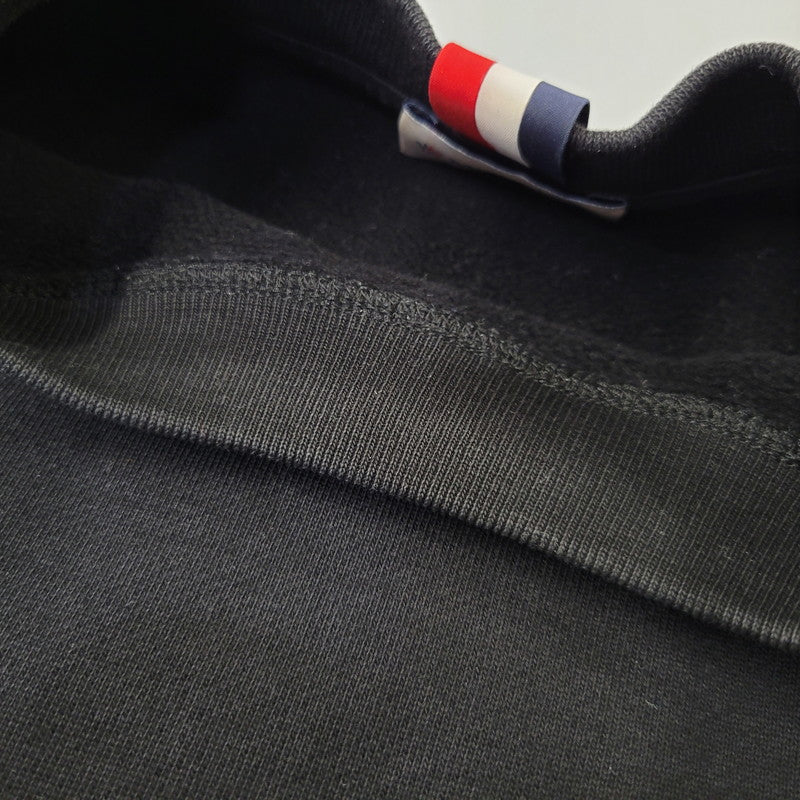 【中古品】【メンズ】 MONCLER モンクレール D20918035300 MAGLIA GIROCOLLO マリア ジロコッロ CREWNECK SWEATSHIRTクルーネック スウェットシャツ トップス 長袖 141-260705-ya-01-izu サイズ：L カラー：ブラック 万代Net店