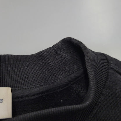 【中古品】【メンズ】 MONCLER モンクレール D20918035300 MAGLIA GIROCOLLO マリア ジロコッロ CREWNECK SWEATSHIRTクルーネック スウェットシャツ トップス 長袖 141-260705-ya-01-izu サイズ：L カラー：ブラック 万代Net店