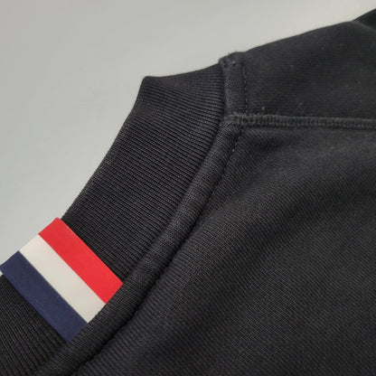 【中古品】【メンズ】 MONCLER モンクレール D20918035300 MAGLIA GIROCOLLO マリア ジロコッロ CREWNECK SWEATSHIRTクルーネック スウェットシャツ トップス 長袖 141-260705-ya-01-izu サイズ：L カラー：ブラック 万代Net店