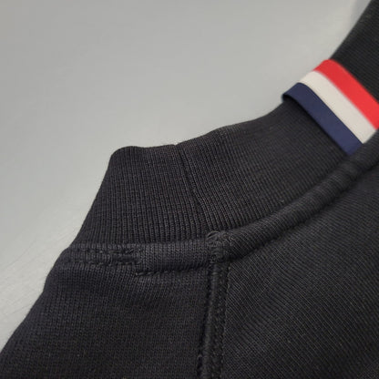 【中古品】【メンズ】 MONCLER モンクレール D20918035300 MAGLIA GIROCOLLO マリア ジロコッロ CREWNECK SWEATSHIRTクルーネック スウェットシャツ トップス 長袖 141-260705-ya-01-izu サイズ：L カラー：ブラック 万代Net店