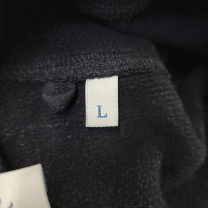 【中古品】【メンズ】 MONCLER モンクレール D20918035300 MAGLIA GIROCOLLO マリア ジロコッロ CREWNECK SWEATSHIRTクルーネック スウェットシャツ トップス 長袖 141-260705-ya-01-izu サイズ：L カラー：ブラック 万代Net店