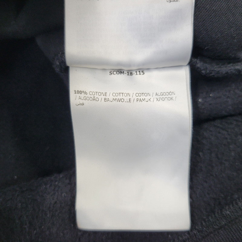 【中古品】【メンズ】 MONCLER モンクレール D20918035300 MAGLIA GIROCOLLO マリア ジロコッロ CREWNECK SWEATSHIRTクルーネック スウェットシャツ トップス 長袖 141-260705-ya-01-izu サイズ：L カラー：ブラック 万代Net店
