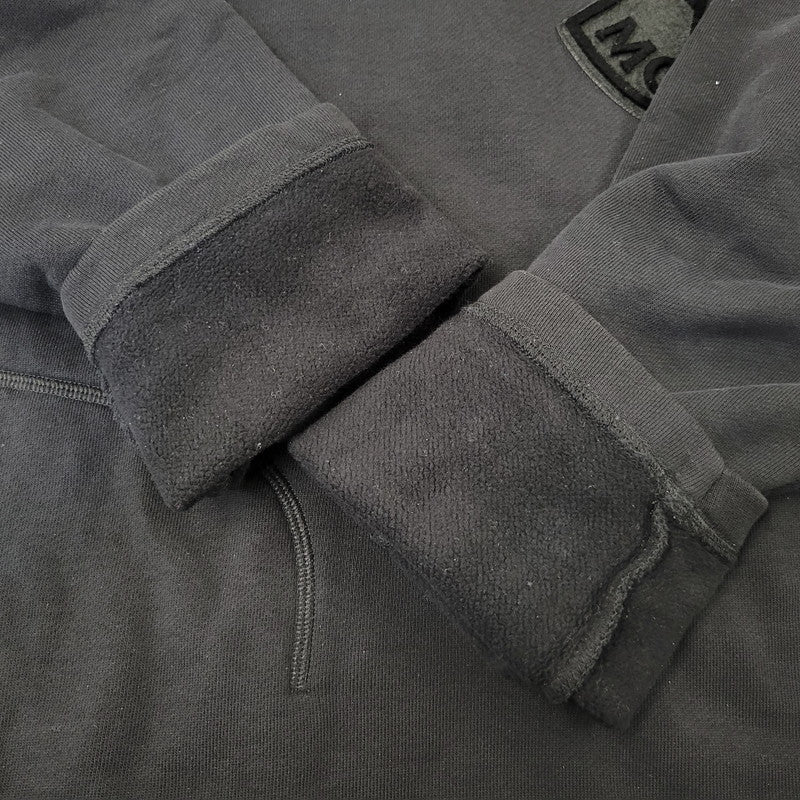 【中古品】【メンズ】 MONCLER モンクレール D20918035300 MAGLIA GIROCOLLO マリア ジロコッロ CREWNECK SWEATSHIRTクルーネック スウェットシャツ トップス 長袖 141-260705-ya-01-izu サイズ：L カラー：ブラック 万代Net店