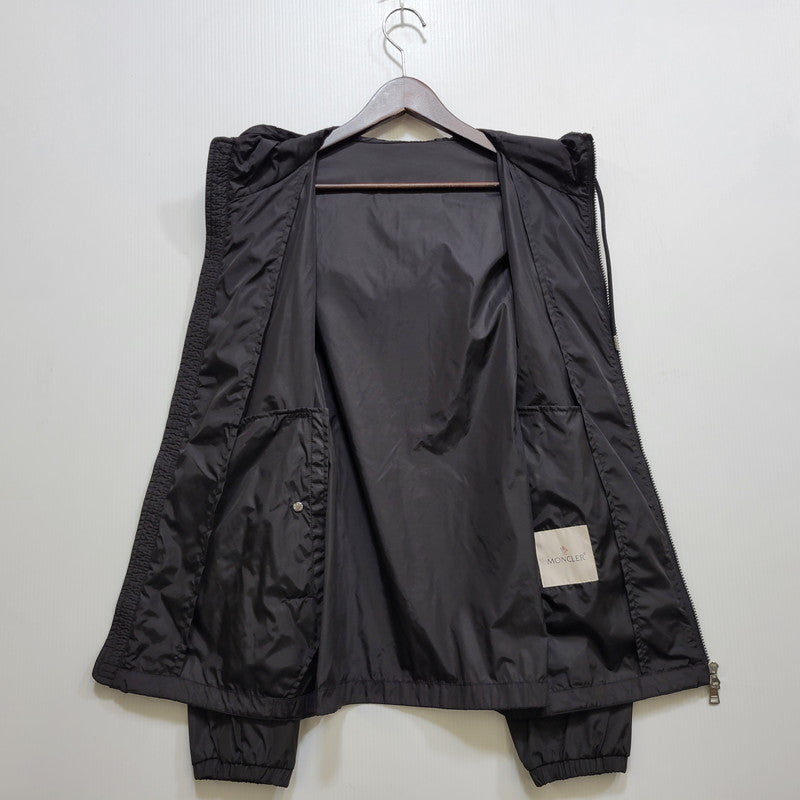 【中古品】【メンズ】 MONCLER モンクレール F10911A73700 GRIMPEURS ZIP UP HOODED NYLON JACKET グランパーズ ジップアップ フーデッド ナイロンジャケット アウター 141-260705-ya-02-izu サイズ：3 カラー：ブラック 万代Net店