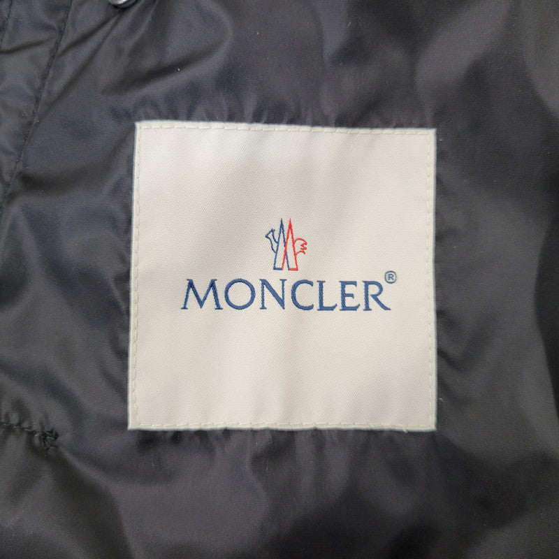 【中古品】【メンズ】 MONCLER モンクレール F10911A73700 GRIMPEURS ZIP UP HOODED NYLON JACKET グランパーズ ジップアップ フーデッド ナイロンジャケット アウター 141-260705-ya-02-izu サイズ：3 カラー：ブラック 万代Net店