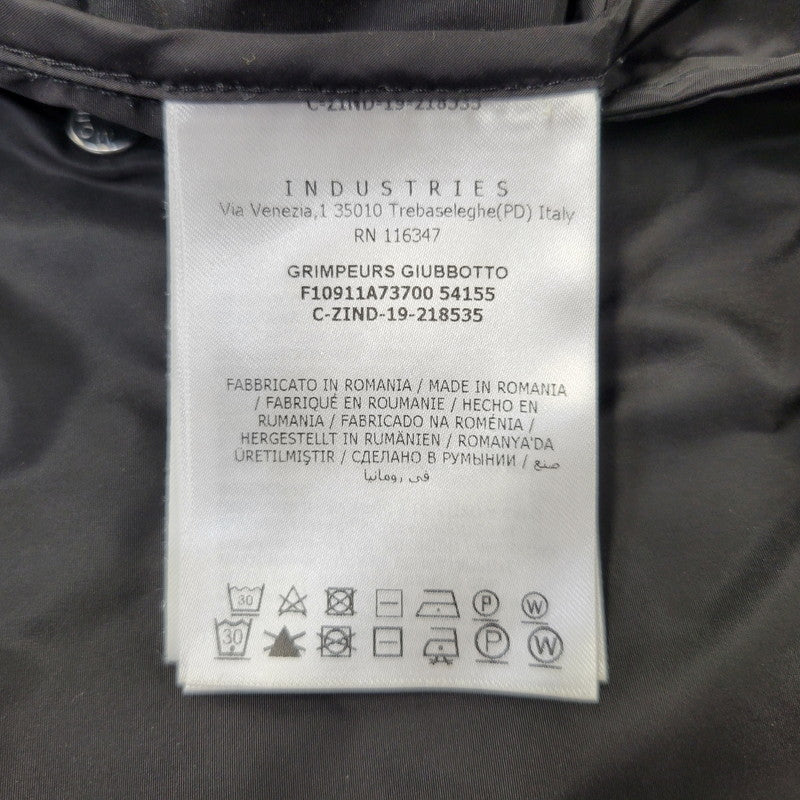 【中古品】【メンズ】 MONCLER モンクレール F10911A73700 GRIMPEURS ZIP UP HOODED NYLON JACKET グランパーズ ジップアップ フーデッド ナイロンジャケット アウター 141-260705-ya-02-izu サイズ：3 カラー：ブラック 万代Net店