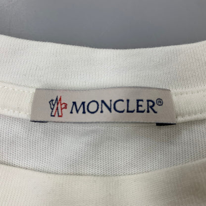 【中古品】【メンズ】 MONCLER モンクレール H20918C00007 22SS SS TSHIRT Tシャツ 半袖 141-260708-yn-11-izu サイズ：L カラー：ホワイト 万代Net店