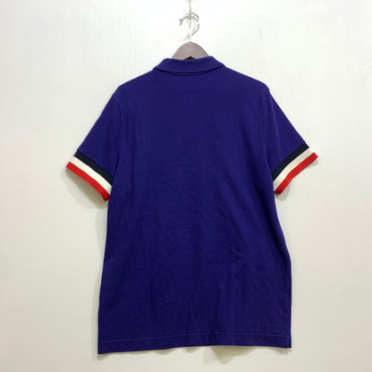 【中古品】【メンズ】 MONCLER モンクレール D10918318400 MAGLIA POLO MANICA CORTA マリア ポロ マニカ コルタ ポロシャツ 半袖 141-260708-yn-13-izu サイズ：L カラー：ネイビー 万代Net店