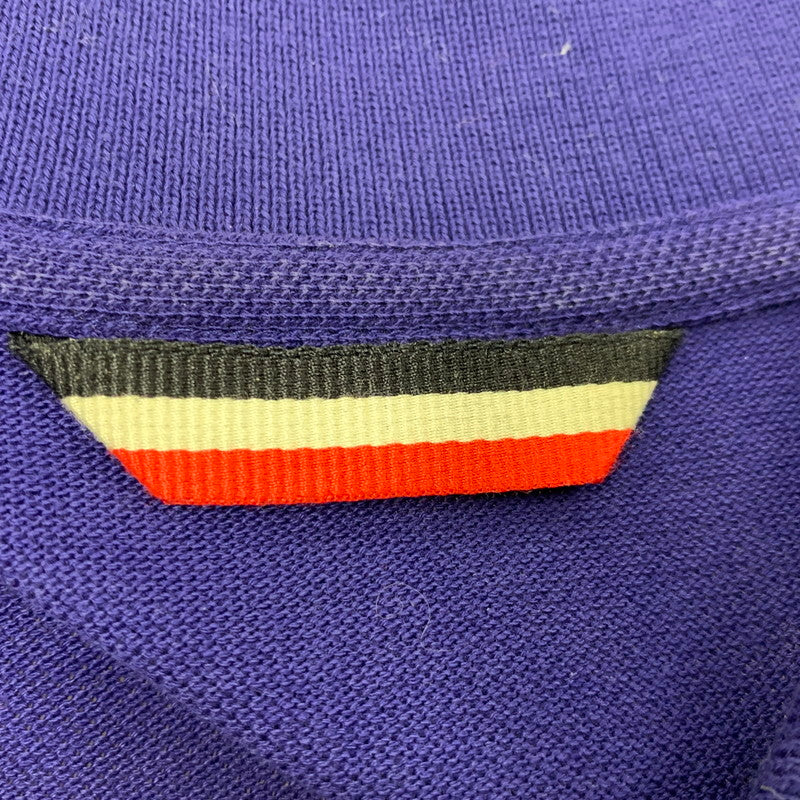 【中古品】【メンズ】 MONCLER モンクレール D10918318400 MAGLIA POLO MANICA CORTA マリア ポロ マニカ コルタ ポロシャツ 半袖 141-260708-yn-13-izu サイズ：L カラー：ネイビー 万代Net店