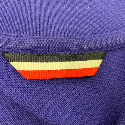 【中古品】【メンズ】 MONCLER モンクレール D10918318400 MAGLIA POLO MANICA CORTA マリア ポロ マニカ コルタ ポロシャツ 半袖 141-260708-yn-13-izu サイズ：L カラー：ネイビー 万代Net店