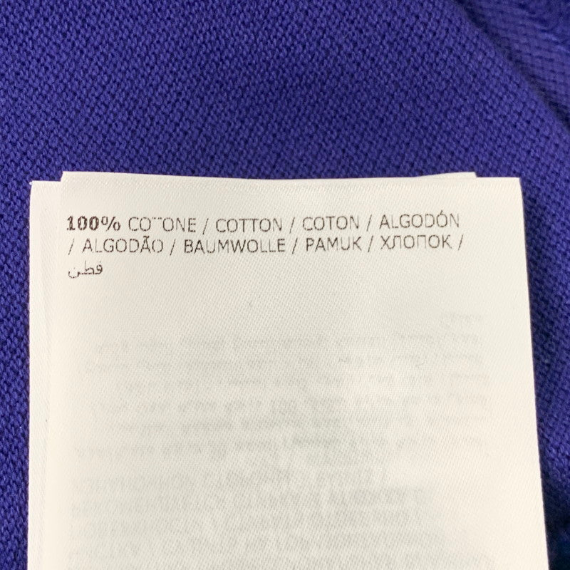 【中古品】【メンズ】 MONCLER モンクレール D10918318400 MAGLIA POLO MANICA CORTA マリア ポロ マニカ コルタ ポロシャツ 半袖 141-260708-yn-13-izu サイズ：L カラー：ネイビー 万代Net店