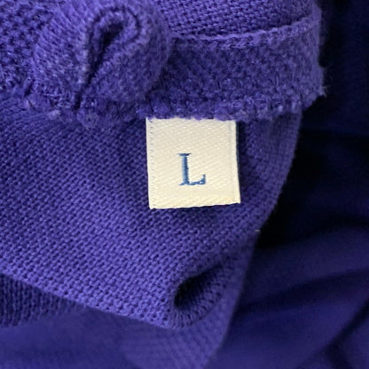 【中古品】【メンズ】 MONCLER モンクレール D10918318400 MAGLIA POLO MANICA CORTA マリア ポロ マニカ コルタ ポロシャツ 半袖 141-260708-yn-13-izu サイズ：L カラー：ネイビー 万代Net店