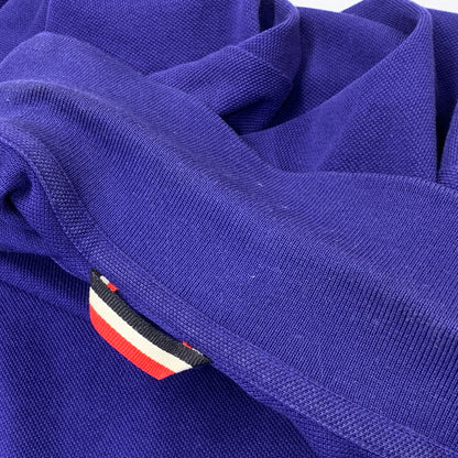 【中古品】【メンズ】 MONCLER モンクレール D10918318400 MAGLIA POLO MANICA CORTA マリア ポロ マニカ コルタ ポロシャツ 半袖 141-260708-yn-13-izu サイズ：L カラー：ネイビー 万代Net店