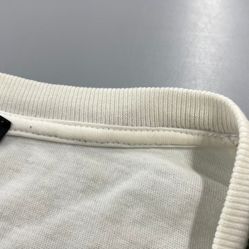 【中古品】【メンズ】 GUCCI グッチ V-NECK SS TEE 190221 X3228 Vネック ショートスリーブ Tシャツ 半袖 141-260713-as-09-izu サイズ：L カラー：ホワイト 万代Net店