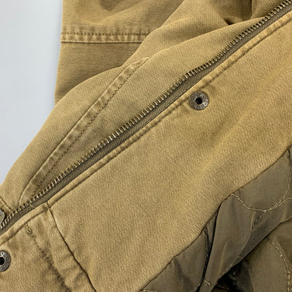 【中古品】【メンズ】 Levi's リーバイス QUILTING LINER MILITARY BLOUSON LM7CC046 キルティングライナー ミリタリーブルゾン ジャケット 146-260729-as-15-izu サイズ：L カラー：ブラウン 万代Net店