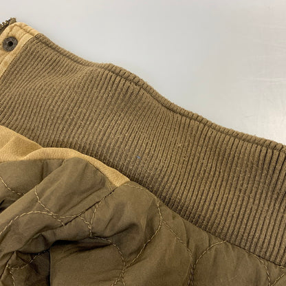 【中古品】【メンズ】 Levi's リーバイス QUILTING LINER MILITARY BLOUSON LM7CC046 キルティングライナー ミリタリーブルゾン ジャケット 146-260729-as-15-izu サイズ：L カラー：ブラウン 万代Net店