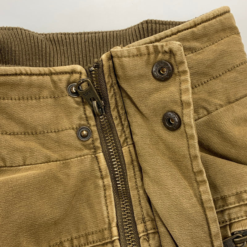 【中古品】【メンズ】 Levi's リーバイス QUILTING LINER MILITARY BLOUSON LM7CC046 キルティングライナー ミリタリーブルゾン ジャケット 146-260729-as-15-izu サイズ：L カラー：ブラウン 万代Net店