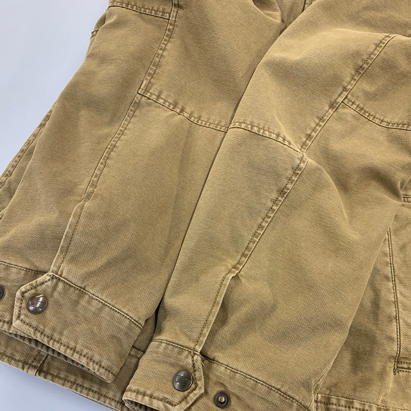 【中古品】【メンズ】 Levi's リーバイス QUILTING LINER MILITARY BLOUSON LM7CC046 キルティングライナー ミリタリーブルゾン ジャケット 146-260729-as-15-izu サイズ：L カラー：ブラウン 万代Net店