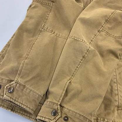 【中古品】【メンズ】 Levi's リーバイス QUILTING LINER MILITARY BLOUSON LM7CC046 キルティングライナー ミリタリーブルゾン ジャケット 146-260729-as-15-izu サイズ：L カラー：ブラウン 万代Net店