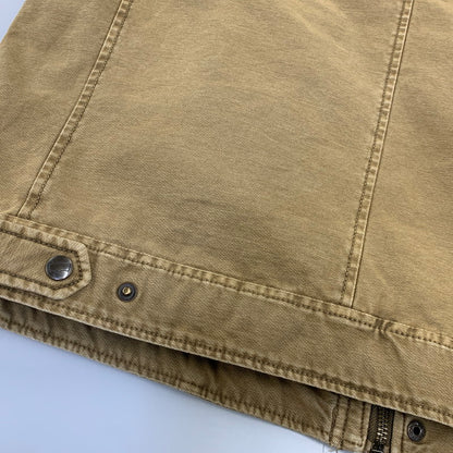 【中古品】【メンズ】 Levi's リーバイス QUILTING LINER MILITARY BLOUSON LM7CC046 キルティングライナー ミリタリーブルゾン ジャケット 146-260729-as-15-izu サイズ：L カラー：ブラウン 万代Net店