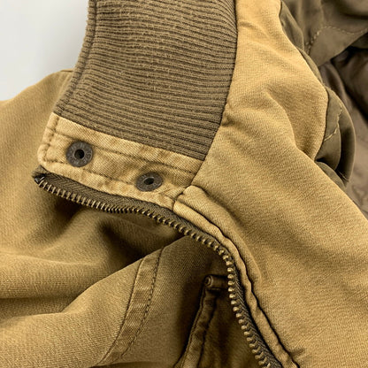 【中古品】【メンズ】 Levi's リーバイス QUILTING LINER MILITARY BLOUSON LM7CC046 キルティングライナー ミリタリーブルゾン ジャケット 146-260729-as-15-izu サイズ：L カラー：ブラウン 万代Net店