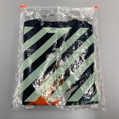 【中古品】【メンズ】 OFF-WHITE オフホワイト OMAA027R19185003 19SS KISS SS SLIM TEE キス ショートスリーブ スリム Tシャツ トップス 半袖 142-260706-cs-05-izu サイズ：M カラー：ブラック 万代Net店