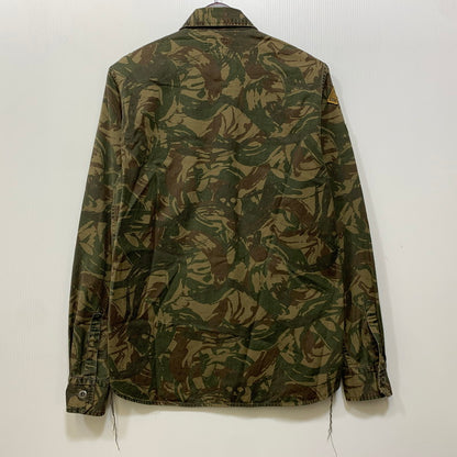 【中古品】【メンズ】 HYSTERIC GLAMOUR ヒステリックグラマー 0213AH08 LS MILITARY SHIRT ロングスリーブ ミリタリー シャツ トップス 長袖 140-260710-cs-13-izu サイズ：M カラー：マルチ 万代Net店