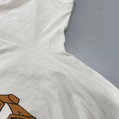 【中古品】【メンズ】 SAINT MICHAEL×A BATHING APE セントマイケル×アベイシングエイプ SM-S23-0000-110 001CSJ221901C 23SS AP-SS TEE ショートスリーブ Tシャツ トップス 半袖 142-260706-cs-04-izu サイズ：XXL カラー：ホワイト 万代Net店