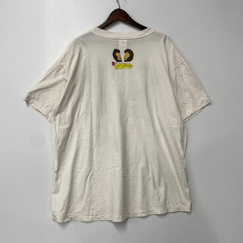 【中古品】【メンズ】 SAINT MICHAEL×A BATHING APE セントマイケル×アベイシングエイプ SM-S23-0000-110 001CSJ221901C 23SS AP-SS TEE ショートスリーブ Tシャツ トップス 半袖 142-260706-cs-04-izu サイズ：XXL カラー：ホワイト 万代Net店