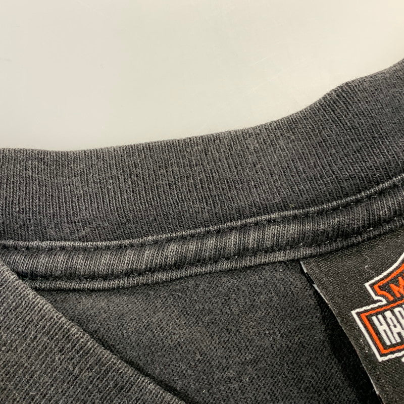 【中古品】【メンズ】 HARLEY-DAVIDSON ハーレーダビッドソン WEST BEND SS TEE ウエストベンド ショートスリーブ Tシャツ トップス 146-260709-kh-15-izu サイズ：L カラー：ブラック 万代Net店