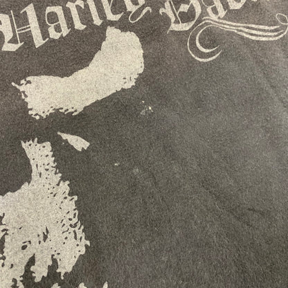 【中古品】【メンズ】 HARLEY-DAVIDSON ハーレーダビッドソン メキシコ製 c2009 00S BIG SKULL SS TEE ビッグ スカル ショートスリーブ Tシャツ トップス 半袖 146-260710-cs-12-izu サイズ：XL カラー：ブラック 万代Net店