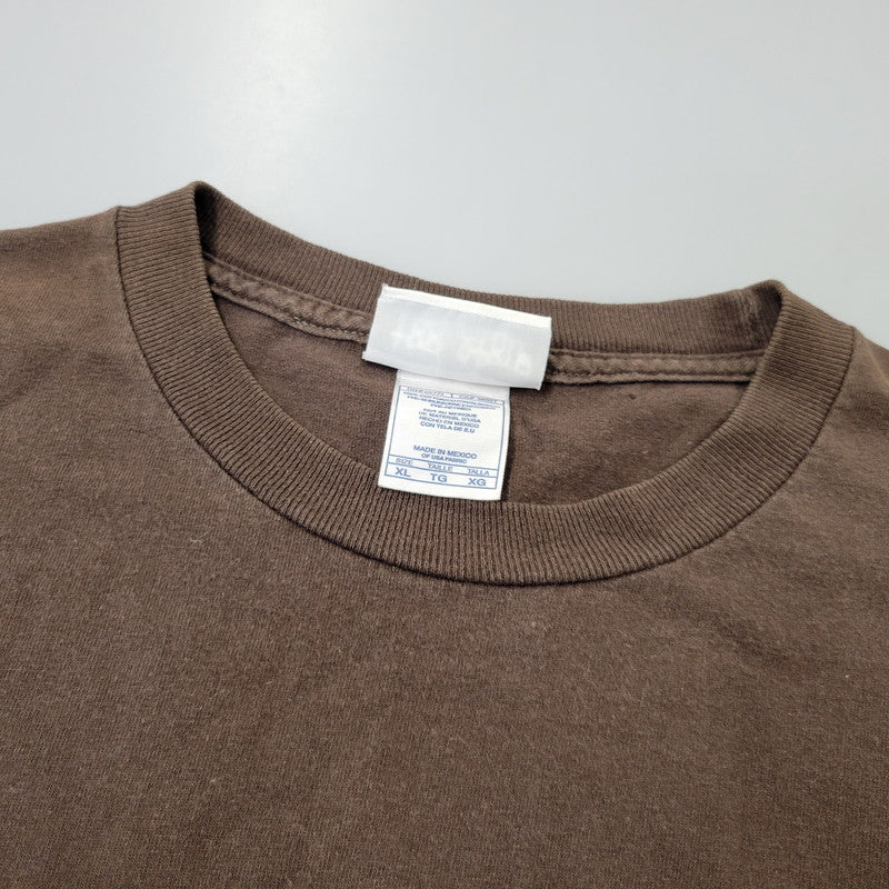 【中古品】【メンズ】 THE STRIP LAS VEGAS ザ・ストリップ ラスベガス SKULL LS TEE スカル ロングスリーブ Tシャツ 長袖 146-260707-as-08-izu サイズ：XL カラー：ブラウン 万代Net店