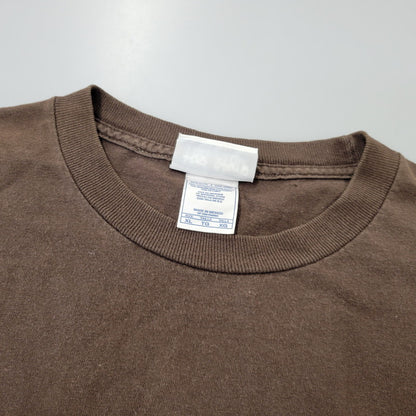 【中古品】【メンズ】 THE STRIP LAS VEGAS ザ・ストリップ ラスベガス SKULL LS TEE スカル ロングスリーブ Tシャツ 長袖 146-260707-as-08-izu サイズ：XL カラー：ブラウン 万代Net店