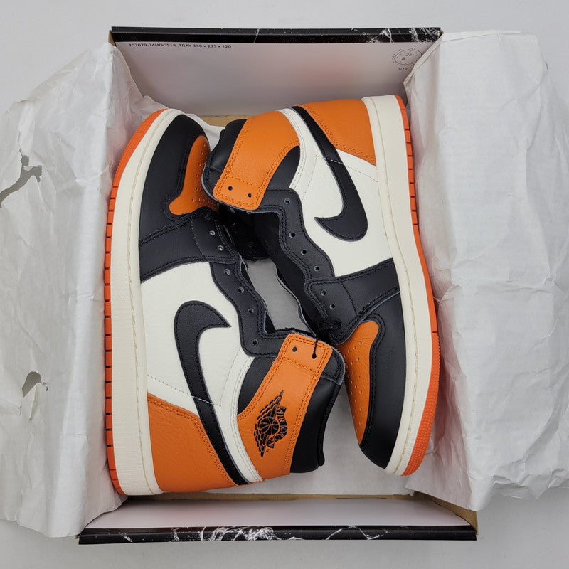 【中古美品】【メンズ】 NIKE ナイキ AIR JORDAN 1 RETRO HIGH OG "SHATTERED BACKBOARD" (2025) DZ5485-008 エアジョーダン 1 レトロ ハイ OG スニーカー シューズ 靴 160-260706-ay-04-izu サイズ：28cm カラー：BLACK/BLACK-SAIL STARFISH 万代Net店