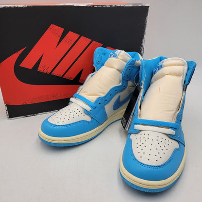 【中古美品】【メンズ】 NIKE ナイキ AIR JORDAN 1 RETRO HIGH OG "UNC REIMAGINED" DZ5485-402 エアジョーダン 1 レトロ ハイ OG スニーカー シューズ 靴 160-260706-ay-05-izu サイズ：26.5cm カラー：DK POWDER BLUE/DK POWDER BLUE 万代Net店