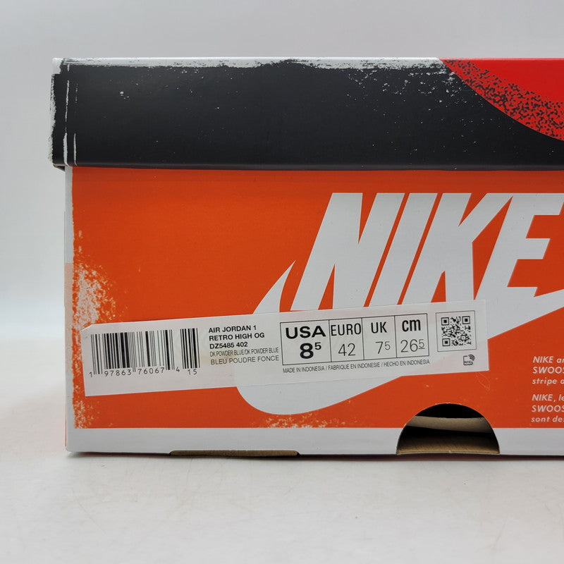 【中古美品】【メンズ】 NIKE ナイキ AIR JORDAN 1 RETRO HIGH OG "UNC REIMAGINED" DZ5485-402 エアジョーダン 1 レトロ ハイ OG スニーカー シューズ 靴 160-260706-ay-05-izu サイズ：26.5cm カラー：DK POWDER BLUE/DK POWDER BLUE 万代Net店