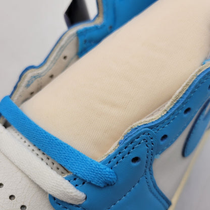 【中古美品】【メンズ】 NIKE ナイキ AIR JORDAN 1 RETRO HIGH OG "UNC REIMAGINED" DZ5485-402 エアジョーダン 1 レトロ ハイ OG スニーカー シューズ 靴 160-260706-ay-05-izu サイズ：26.5cm カラー：DK POWDER BLUE/DK POWDER BLUE 万代Net店