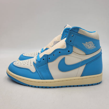 【中古美品】【メンズ】 NIKE ナイキ AIR JORDAN 1 RETRO HIGH OG "UNC REIMAGINED" DZ5485-402 エアジョーダン 1 レトロ ハイ OG スニーカー シューズ 靴 160-260706-ay-05-izu サイズ：26.5cm カラー：DK POWDER BLUE/DK POWDER BLUE 万代Net店