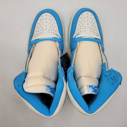 【中古美品】【メンズ】 NIKE ナイキ AIR JORDAN 1 RETRO HIGH OG "UNC REIMAGINED" DZ5485-402 エアジョーダン 1 レトロ ハイ OG スニーカー シューズ 靴 160-260706-ay-05-izu サイズ：26.5cm カラー：DK POWDER BLUE/DK POWDER BLUE 万代Net店