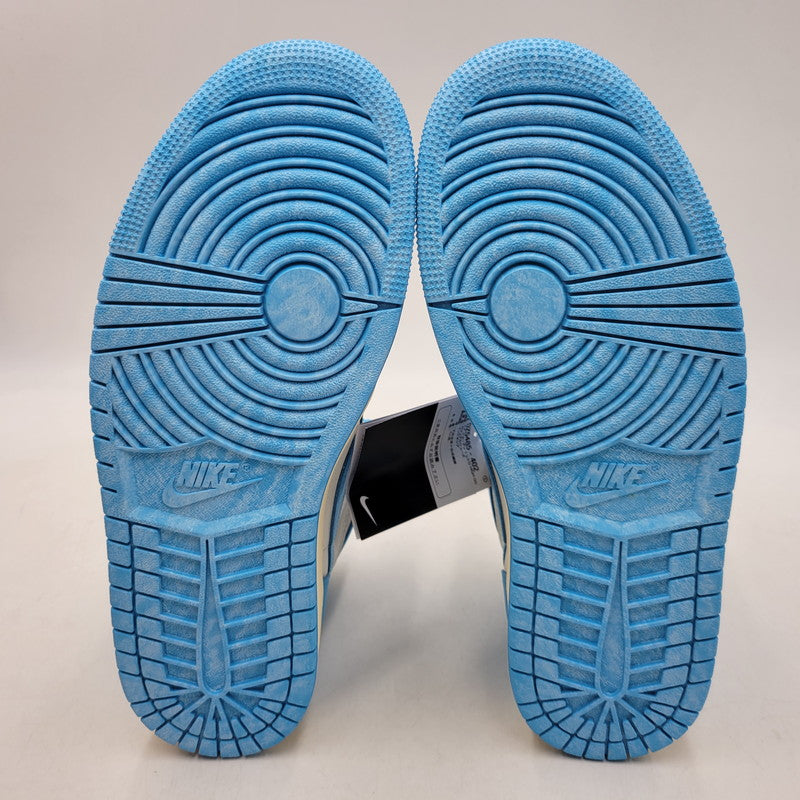 【中古美品】【メンズ】 NIKE ナイキ AIR JORDAN 1 RETRO HIGH OG "UNC REIMAGINED" DZ5485-402 エアジョーダン 1 レトロ ハイ OG スニーカー シューズ 靴 160-260706-ay-05-izu サイズ：26.5cm カラー：DK POWDER BLUE/DK POWDER BLUE 万代Net店